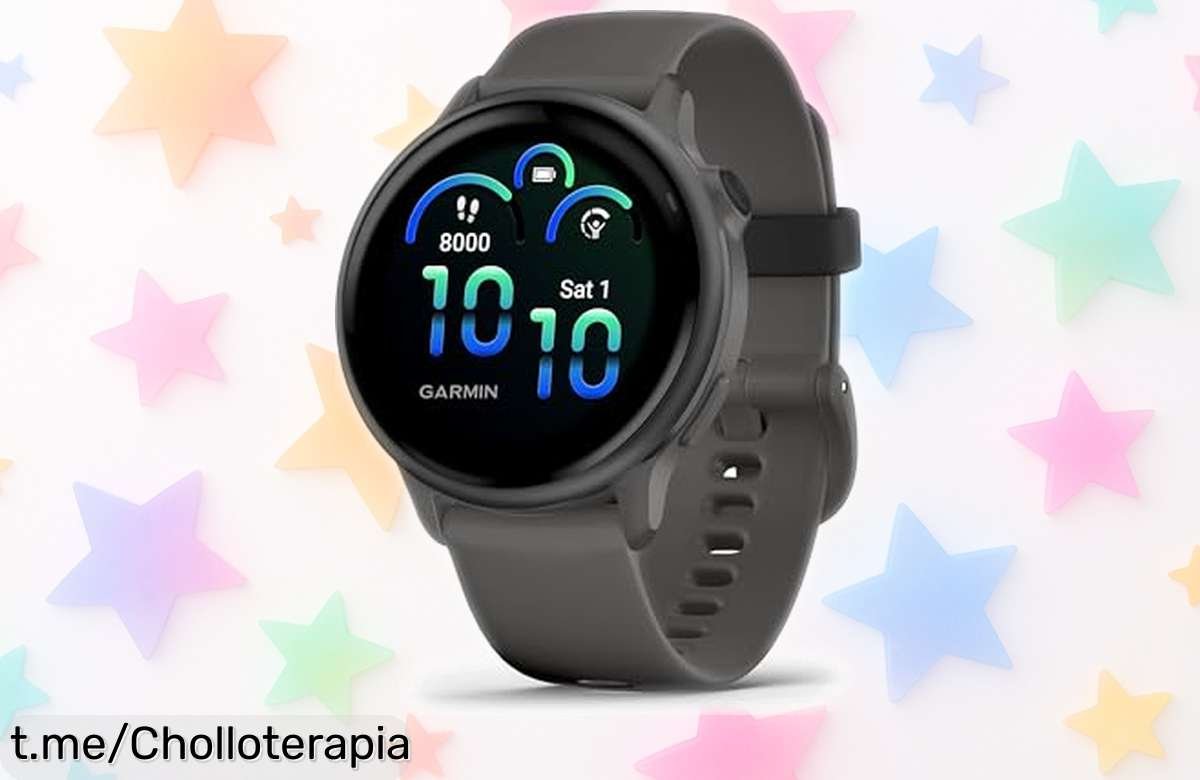 Smartwatch GPS Garmin Vívoactive 6 con control de salud y más de 80 deportes, ¡un precio de escándalo que no podrás dejar pasar!