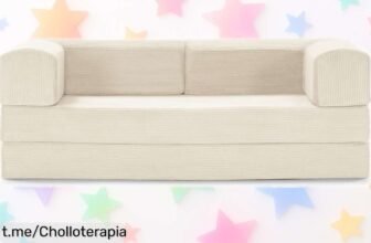 Sofá cama 3 plazas TETRIS que se transforma en cama al instante, ¡ahora a un precio de escándalo! No te lo pierdas y dale un toque especial a tu hogar hoy mismo.