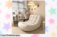 Sofá individual LazySofa que se convierte en cama: tu aliado perfecto para espacios pequeños ¡no dejes pasar este ofertón y descansa como mereces!