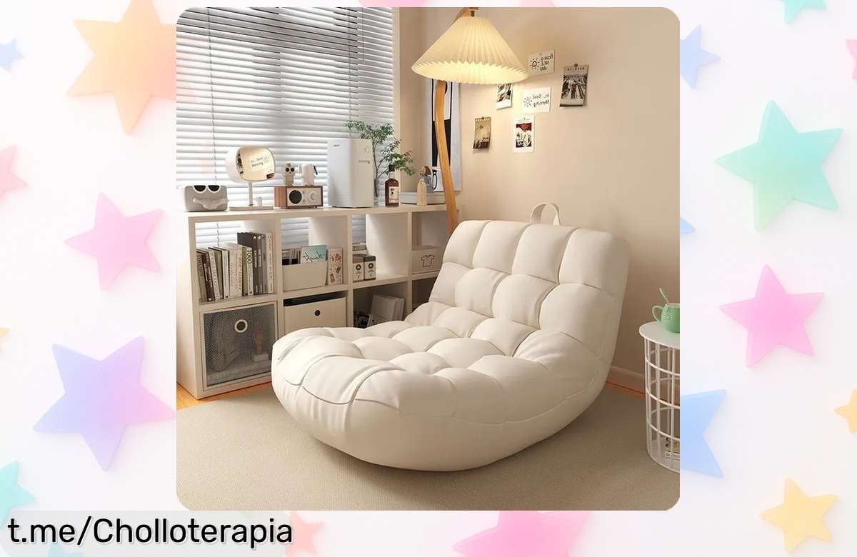 Sofá individual LazySofa que se convierte en cama: tu aliado perfecto para espacios pequeños ¡no dejes pasar este ofertón y descansa como mereces!