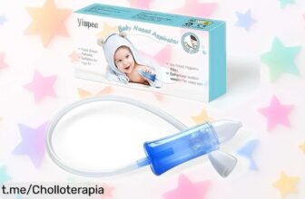 Sorprendente aspirador nasal para bebé con puntas de silicona: cuidado fácil y seguro, ¡no dejes pasar este precio increíble que hará sonreír a tu pequeño!