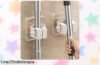 Sorprendente pack de 4 soportes autoadhesivos para fregona y escoba, organiza tu hogar fácilmente con esta oferta impresionante que no podrás dejar escapar.