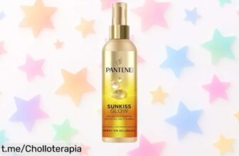 Spray desenredante Pantene ProV Sunkiss Glow que protege tu pelo del sol y deja un brillo increíble, ¡aprovéchalo antes de que se agote!