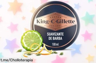 Suavizante de barba King C. Gillette que deja tu piel fresca y con un aroma increíble, ahora a precio loco ¡no te lo pierdas! Cuida tu estilo hoy mismo.