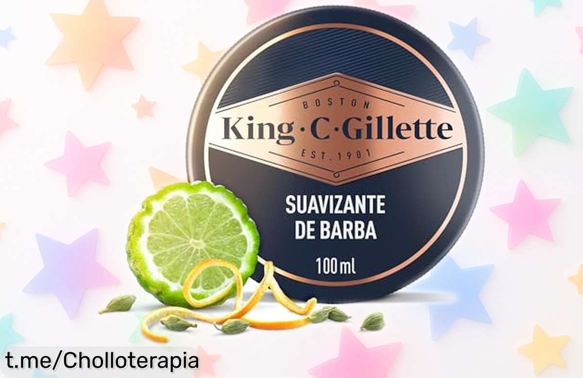 Suavizante de barba King C. Gillette que deja tu piel fresca y con un aroma increíble, ahora a precio loco ¡no te lo pierdas! Cuida tu estilo hoy mismo.