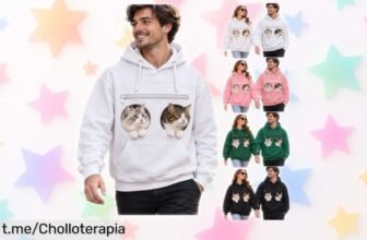 Sudadera con capucha para tu perro que aguanta el frío y ahora a un precio rebajado espectacular, ¡no dejes pasar la oportunidad de pasear cómodamente juntos!