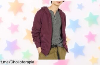 Sudadera con capucha y cremallera completa Amazon Essentials para hombre: súper calentita y práctica, ¡ahora a un precio de ganga que te hará sonreír!