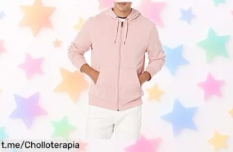 Sudadera polar con capucha Amazon Essentials a precio loco: calor, comodidad y estilo para tus días. ¡No dejes pasar este ofertón que cambiará tu rutina!