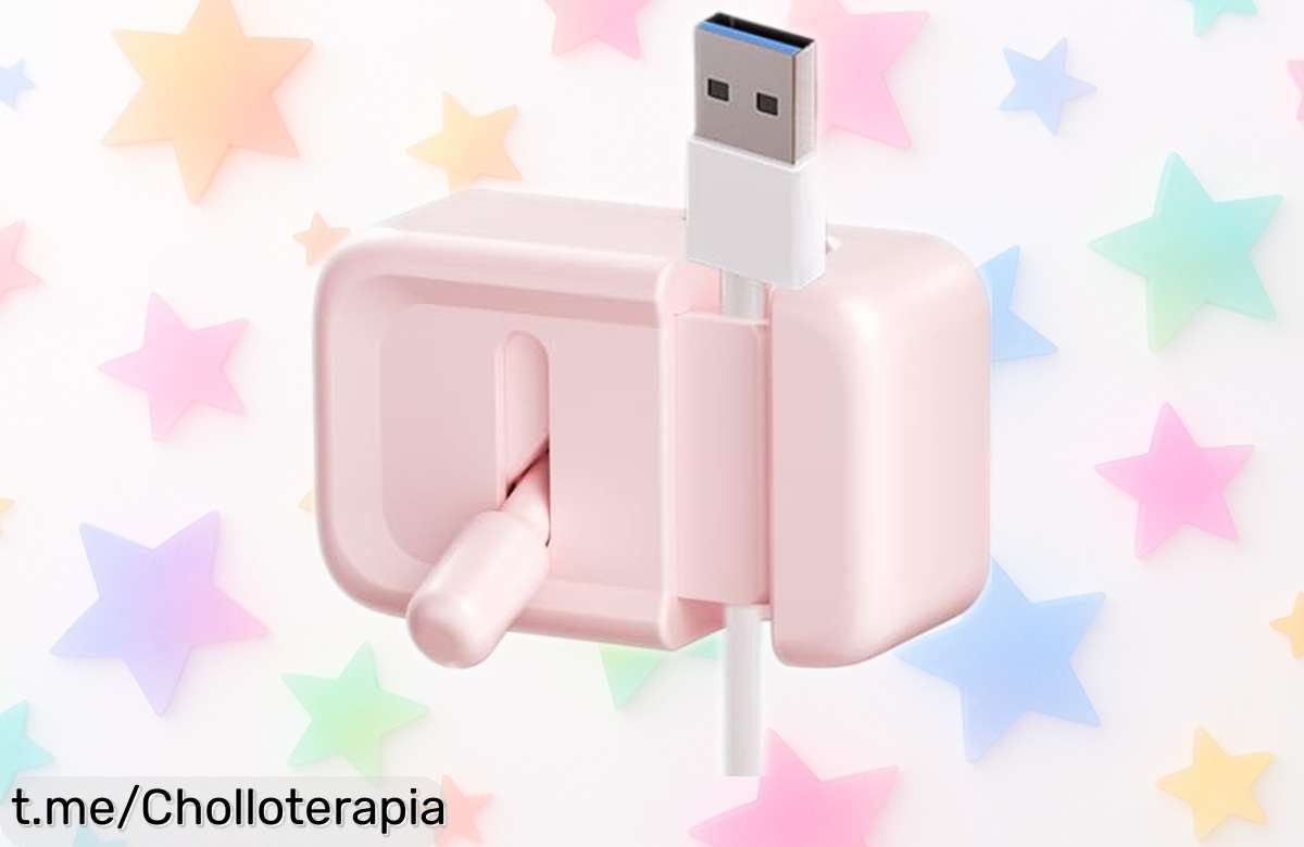 Sujetacables organizador con clip magnético para que tus cables nunca se líen, ¡ahora a un precio que está regalado! Aprovecha esta oferta y dale orden a tu vida ya.