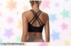 Sujetador deportivo Leversic para mujer con acolchado extraíble y tirantes cruzados, ¡aprovecha este precio de escándalo que no se repetirá! It’s now or never.