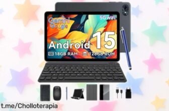 Tablet Tabwee T80 de 10,1” con IPS y 128GB: ¡Ofertón que hará volar tus series y apps a un precio increíble! No te quedes sin la tuya antes de que desaparezca.