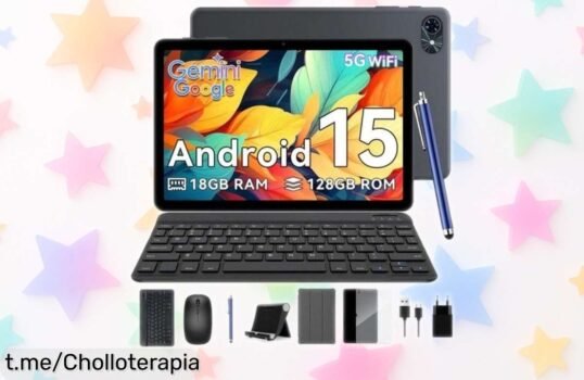 Tablet Tabwee T80 de 10,1” con IPS y 128GB: ¡Ofertón que hará volar tus series y apps a un precio increíble! No te quedes sin la tuya antes de que desaparezca.
