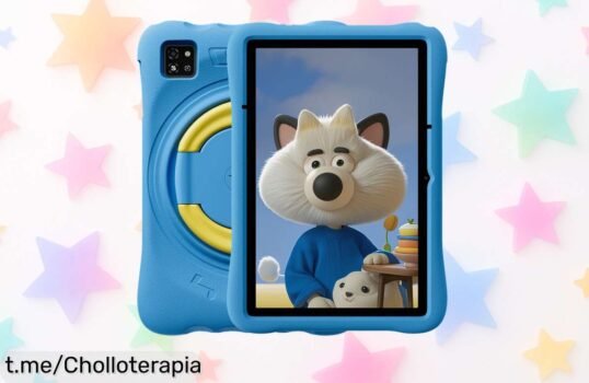 Tableta OSCAL Pad 60 Kids para los más peques, precio increíblemente bajo y diseñada para cuidar su vista; ¡no dejes pasar esta oportunidad única!