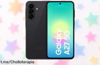 Teléfono móvil Samsung Galaxy A27 5G de 128 GB: ¡ofertón sin igual que combina potencial y resistencia para capturar tus mejores momentos!