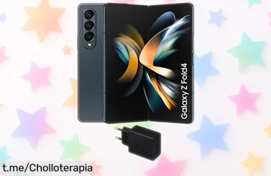 Teléfono plegable Samsung Galaxy Z Fold4 5G, ¡rebajado y más resistente que nunca! Aprovecha este ofertón de lujo antes de que se agote. La tecnología en tus manos como nunca la habías imaginado.