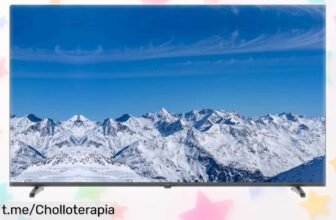 Televisor Haier Google TV 55” con imagen 4K UHD a precio de risa, ve tus series y pelis en grande. ¡No dejes escapar esta oportunidad única!