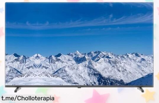 Televisor Haier Google TV 55” con imagen 4K UHD a precio de risa, ve tus series y pelis en grande. ¡No dejes escapar esta oportunidad única!