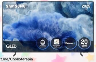 Televisor Samsung QLED 75’’ Q8F con Vision AI a precio de escándalo: colores vibrantes y movimientos suaves que te enamorarán, ¡no dejes pasar esta oferta!
