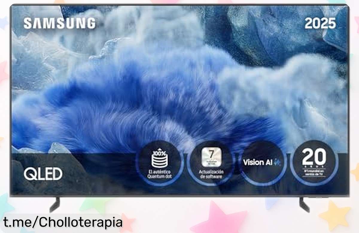 Televisor Samsung QLED 75’’ Q8F con Vision AI a precio de escándalo: colores vibrantes y movimientos suaves que te enamorarán, ¡no dejes pasar esta oferta!