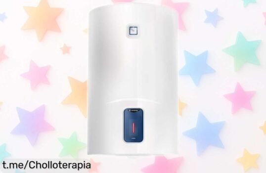 Termo eléctrico vertical de 50 litros Ariston Lydos R a precio loco, agua caliente sin preocupaciones y garantía total: ¡aprovecha este chollo antes que se acabe!