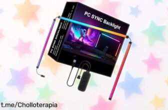 Tira de luces LED RGB para TV y juegos que transforman tu sala en segundos ¡No te pierdas este precio de ganga y dale vida a tus momentos más divertidos!
