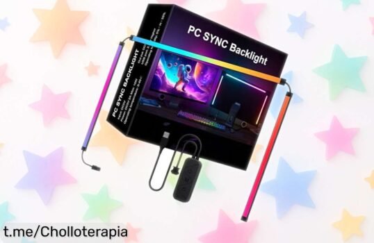 Tira de luces LED RGB para TV y juegos que transforman tu sala en segundos ¡No te pierdas este precio de ganga y dale vida a tus momentos más divertidos!