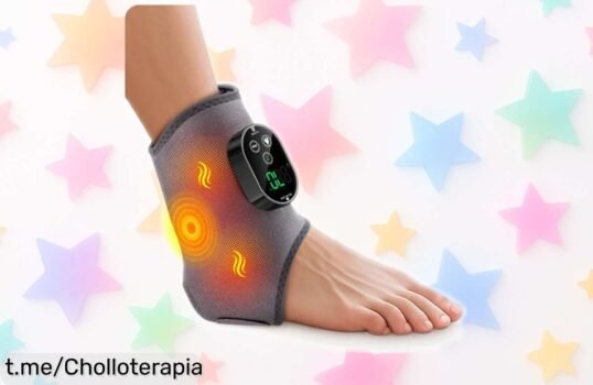 Tobillera térmica y masajeador de pies inalámbrico AFDEAL ahora a un precio loco: ¡relájate donde quieras con este super chollo que no puedes dejar escapar!