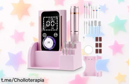 Torno para uñas profesional PERMUST con velocidad ajustable, el ofertón que esperabas para lucir unas uñas perfectas desde casa ¡No dejes escapar esta oportunidad única!