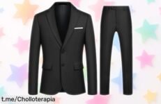 Traje de hombre Autsel 2 piezas elegante y con corte slim a precio loco, ideal para cualquier ocasión; no te pierdas esta oferta que hará brillar tu estilo.