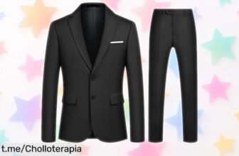 Traje de hombre Autsel 2 piezas elegante y con corte slim a precio loco, ideal para cualquier ocasión; no te pierdas esta oferta que hará brillar tu estilo.