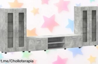 Transforma tu salón con el espectacular conjunto de mueble de TV vidaXL FLORIN a un precio de ganga y disfruta del orden que siempre soñaste en casa.