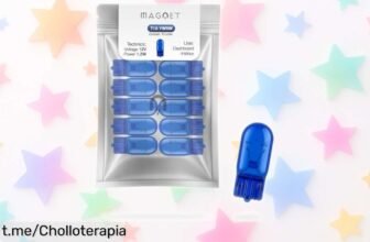 Transforma tu vehículo con el pack de 10 bombillas halógenas Magnet NBW5, ¡iluminación natural a un precio bestial! No te quedes sin renovar tus luces ya.