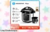 Transforma tus comidas con la olla a presión eléctrica multifunción de 6L: ¡18 modos, 3 niveles y accesorios incluidos! Pocas oportunidades como esta para cocinar fácil y rápido.