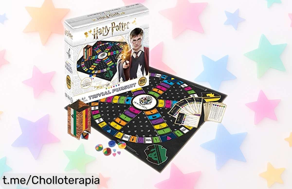 Trivial Pursuit Harry Potter de Winning Moves: ¡diviértete con amigos y familia mientras aprendes, ahora a un precio que no podrás ignorar!