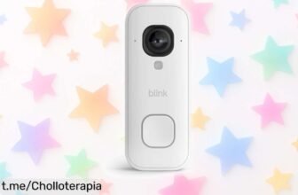 Videotimbre Blink 2K cableado con audio nítido y alertas inteligentes, ¡rebajado a un precio increíble! Seguridad en tu hogar nunca fue tan fácil. No dejes pasar esta oportunidad.