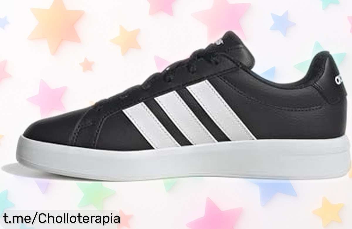 Zapas de mujer adidas Grand Court Base 3.0 con suela que agarra en donde sea, ¡ahora a un precio loco que no podrás dejar pasar! Completa tu look y siente la diferencia ya.
