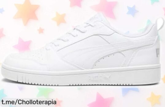 Zapatillas PUMA Rebound V6 Low con doble capa resistente y ventilación a un precio de ganga que no se repite: ¡corre antes de quedarte sin las tuyas!