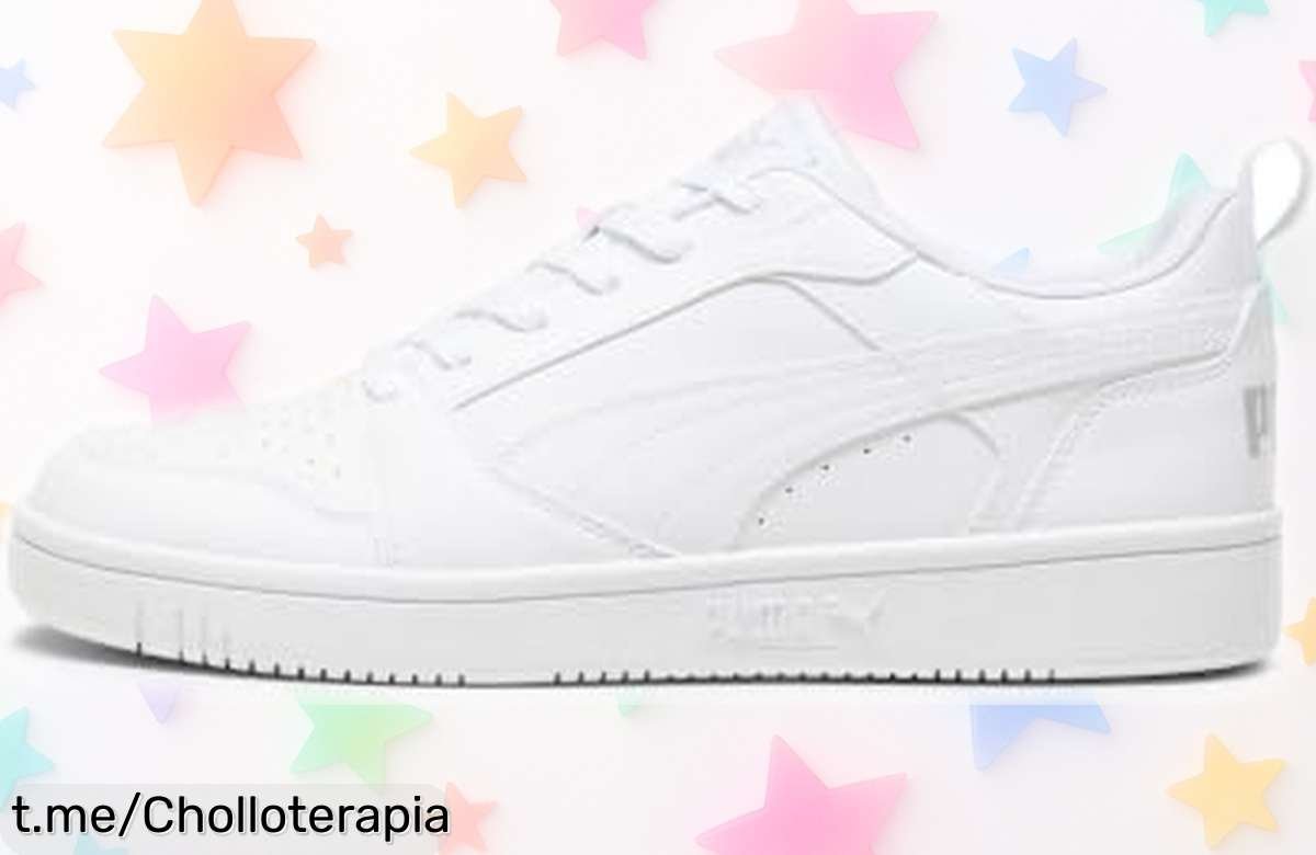 Zapatillas PUMA Rebound V6 Low con doble capa resistente y ventilación a un precio de ganga que no se repite: ¡corre antes de quedarte sin las tuyas!