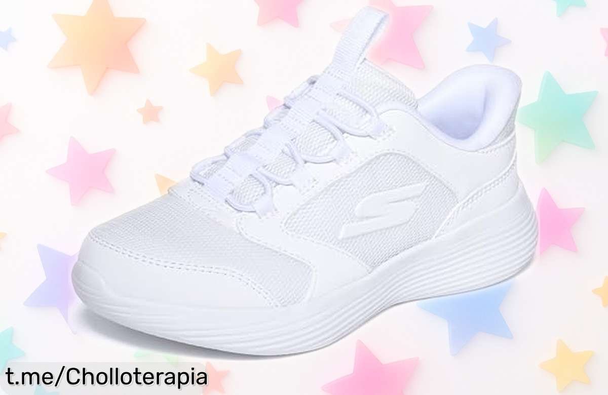 Zapatillas Skechers Go Run 400 V2 TurboBrisk que se calzan solas, ¡ahora a un precio de escándalo! Ideal para tardes llenas de diversión y carreras sin parar.