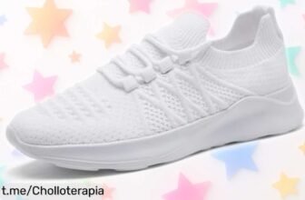 Zapatillas UROMGV para mujer con suela antideslizante y diseño moderno a precio de escándalo, ¡no dejes pasar esta oportunidad única para lucir genial mientras te mueves!