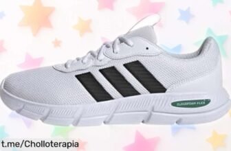 Zapatillas adidas Cloudfoam Flex cómodas y ligeras: descubierto el ofertón del momento que tus pies han estado esperando, ¡no dejes pasar esta oportunidad!