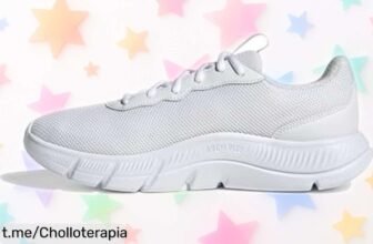 Zapatillas adidas Cloudfoam Flex para hombre, el ofertón que tu pie ancho estaba esperando: comodidad y resistencia a un precio increíble, ¡hazte con ellas ya antes de que desaparezcan!