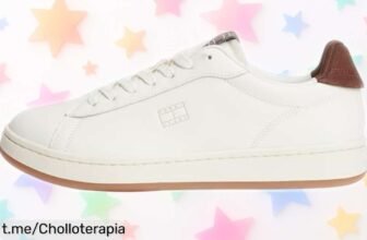 Zapatillas bajas Tommy Jeans Archive 98 en blanco marfil, su diseño te hará brillar y su precio de escándalo es una oportunidad que no puedes dejar escapar.