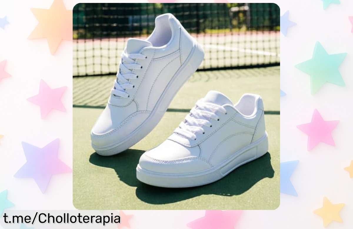 Zapatillas de deporte para mujer ligeras y resistentes al agua, ¡ofertón que no puedes dejar pasar para tus días activos!