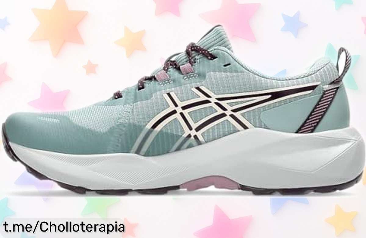 Zapatillas de trail Asics GelVenture 11, ¡super chollo! Resisten cualquier golpe y aguantan en todos los terrenos. Este precio loco no se repetirá, ¡cómpralas ya antes de que vuelen!