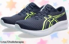 Zapatillas deportivas Asics Patriot 14: diseño sin cordones, pisada ligera y rabiosa respuesta. ¡No dejes pasar este precio loco y corre hacia tu mejor versión!