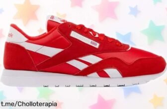 Zapatillas deportivas Reebok de estilo retro a un precio de escándalo, agarra con fuerza en cualquier terreno y lucen genial para tu día a día. ¡No pierdas esta oportunidad única!