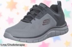 Zapatillas deportivas Skechers para hombre: calidad y estilo a un precio de ganga, ¡no dejes escapar esta oferta que hará sonreír tus pies!