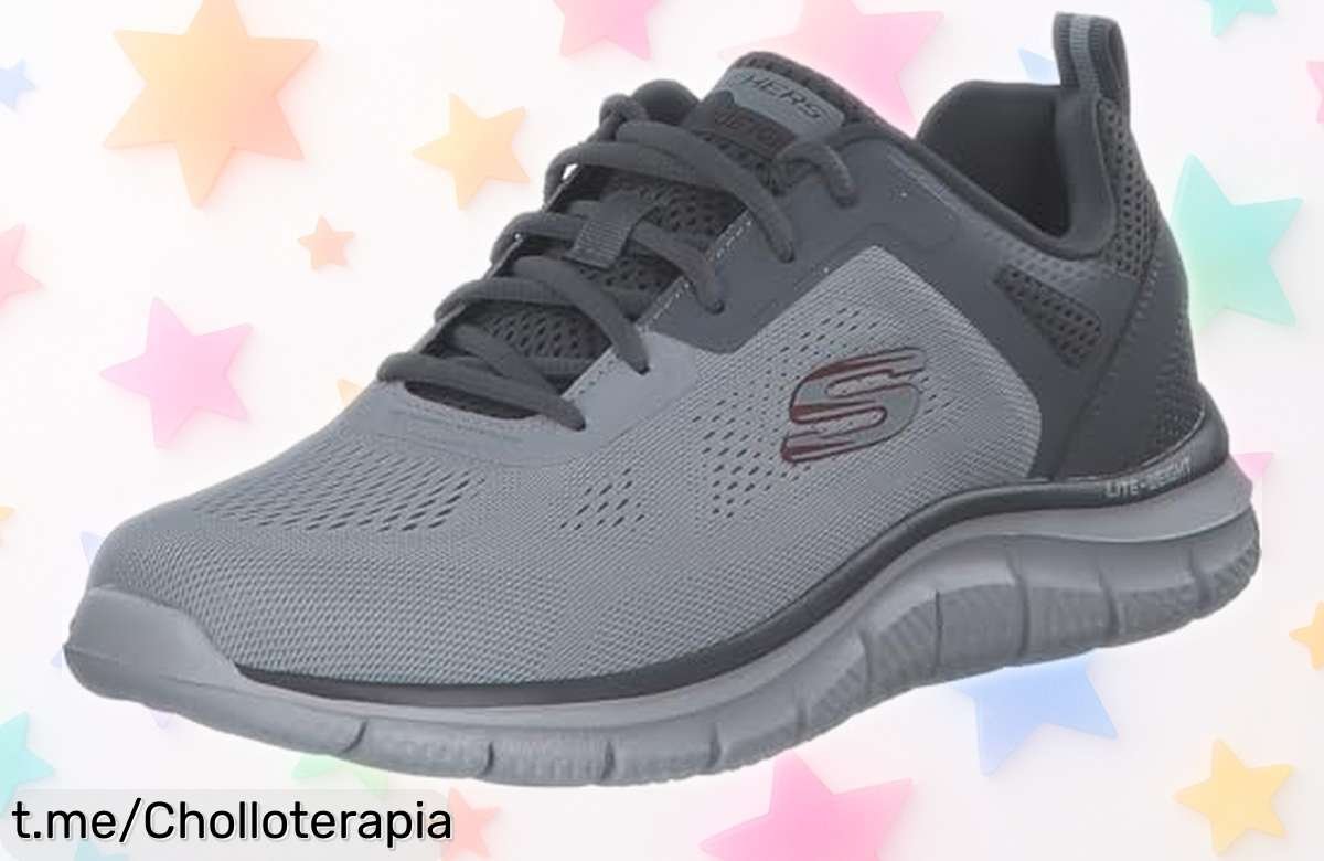 Zapatillas deportivas Skechers para hombre: calidad y estilo a un precio de ganga, ¡no dejes escapar esta oferta que hará sonreír tus pies!