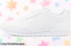 Zapatillas deportivas unisex Puma St Runner V3 L a precio loco: suela que no resbala, ideal para cualquier deporte y te hará sentir como nunca ¡aprovéchalo antes de que se acaben!